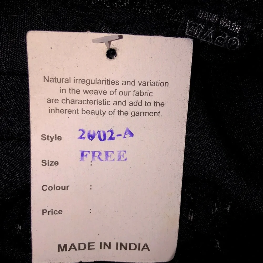 Tie Dye Black and White Dress.  NWT - Picture 7 of 7